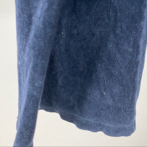 Juicy Velour Navy Sweatpants Pants Drawstring L - Picture 7 of 12